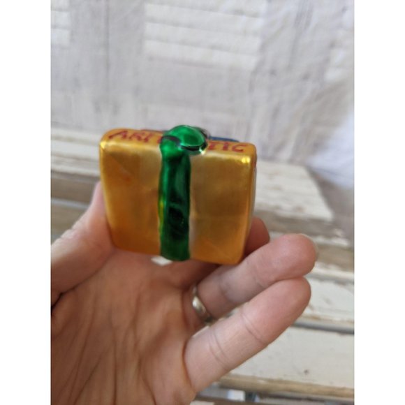 Dept 56 books reading school arithmetic ornament X - Picture 7 of 7